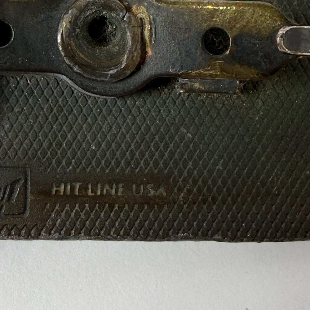 Vintage KOMATSU Construction Heavy Equipment Machinery Belt Buckle Excavator USA